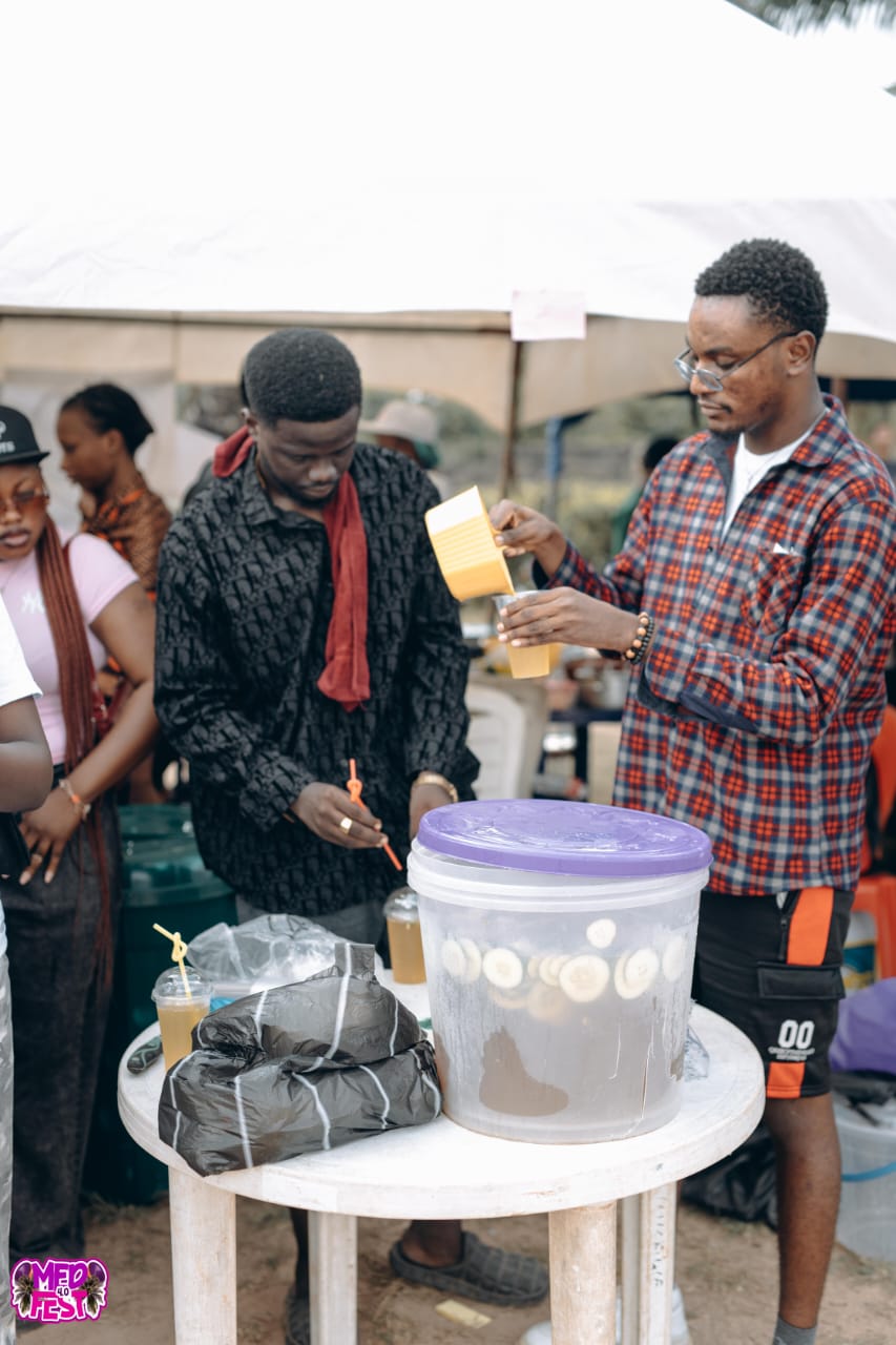 A guest preparing drinks at a table